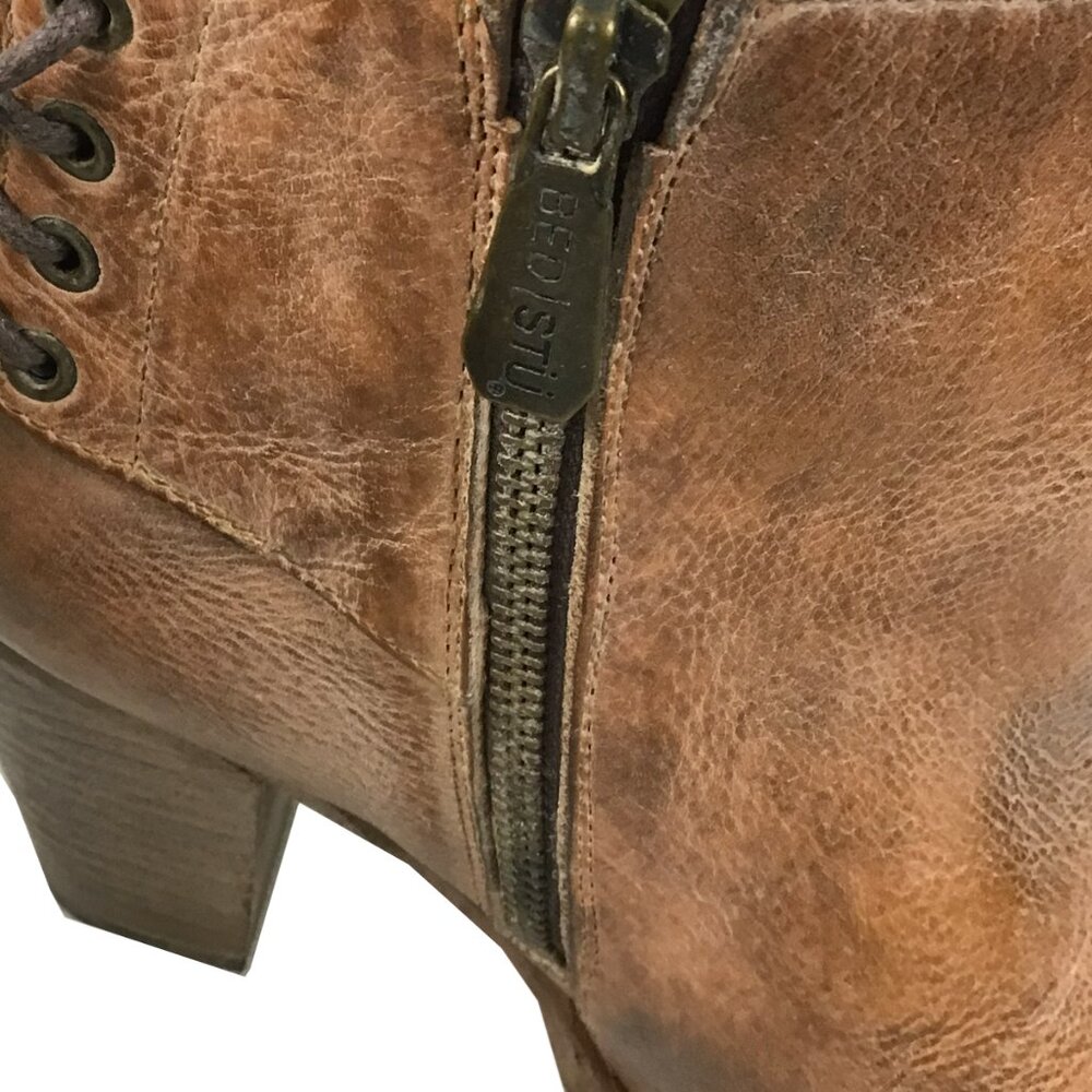 BED STU Tan Rustic Angelique Distressed Boots - Picture 4 of 13